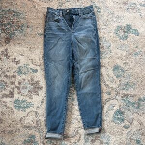 American Eagle Outfitters Medium Blue high waisted Jeggings